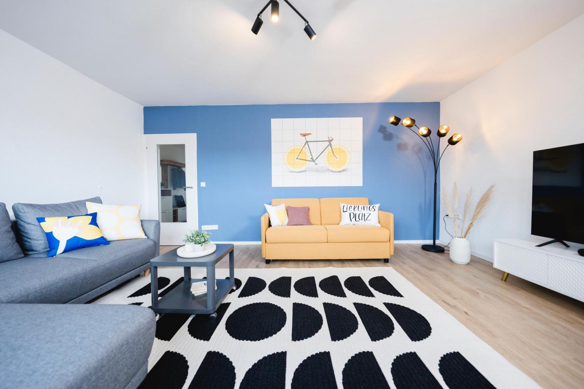 Stadtrand Oase Karlsruhe Mit Balkon Экстерьер фото