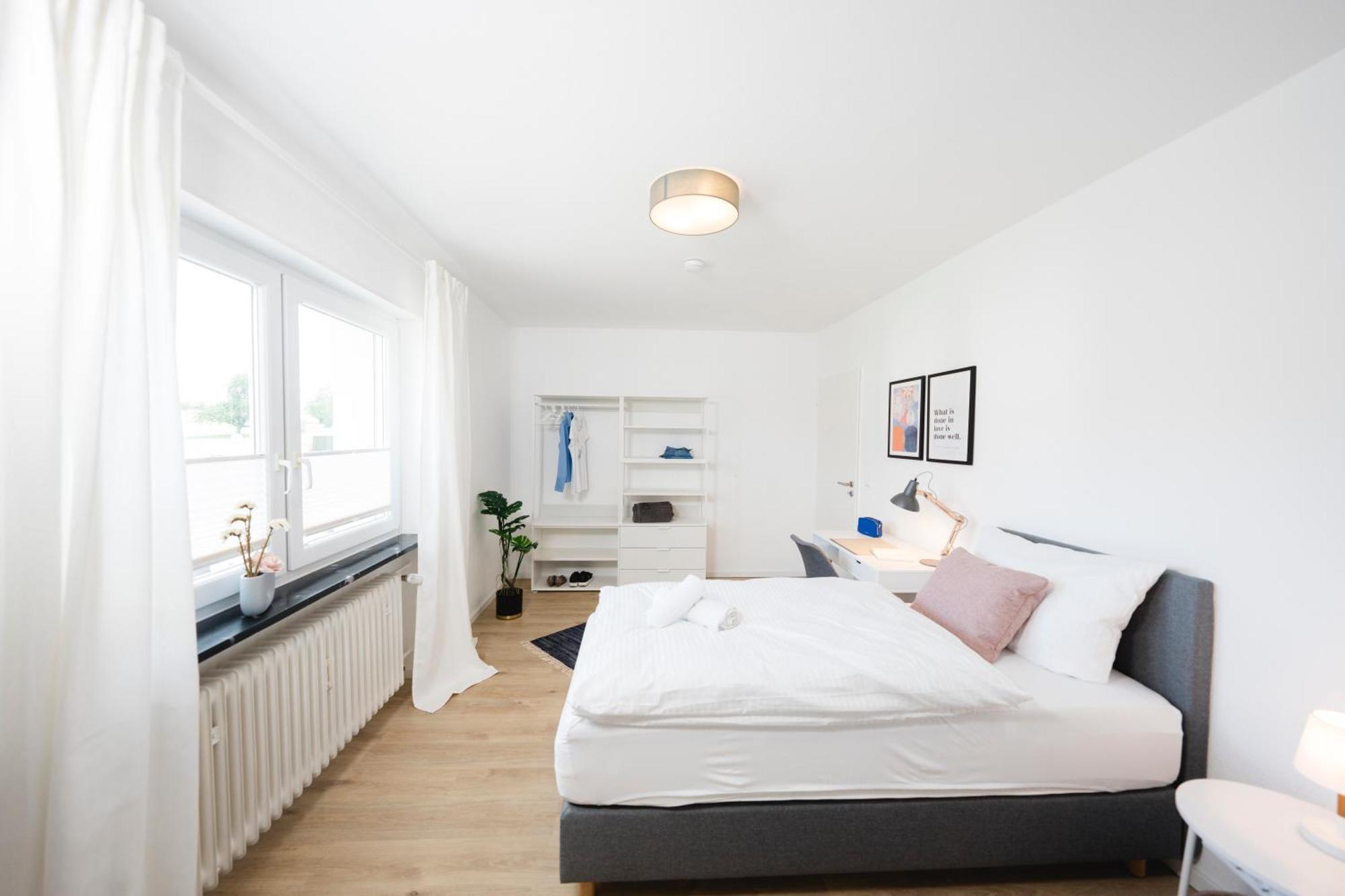 Stadtrand Oase Karlsruhe Mit Balkon Экстерьер фото