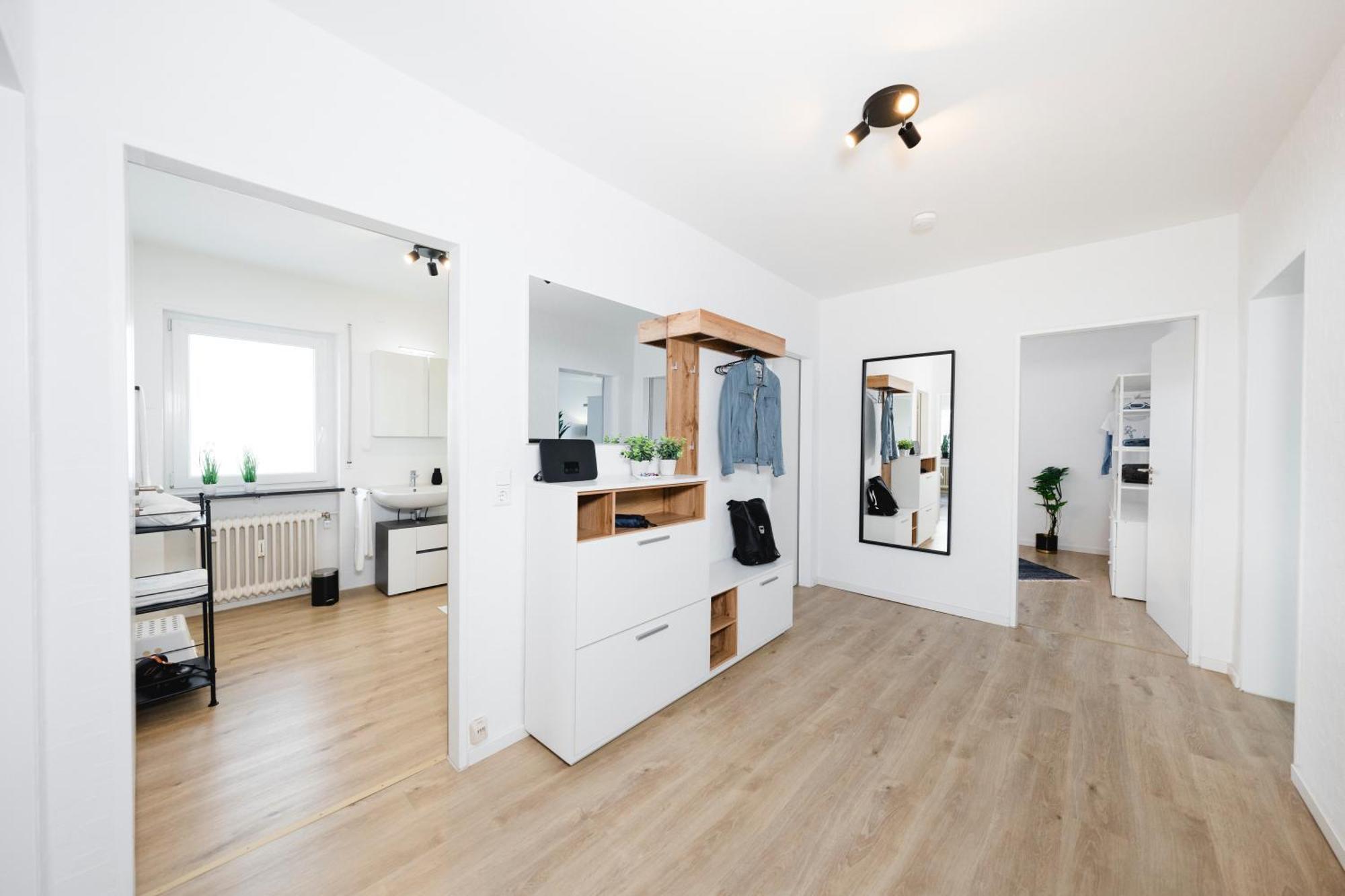 Stadtrand Oase Karlsruhe Mit Balkon Экстерьер фото