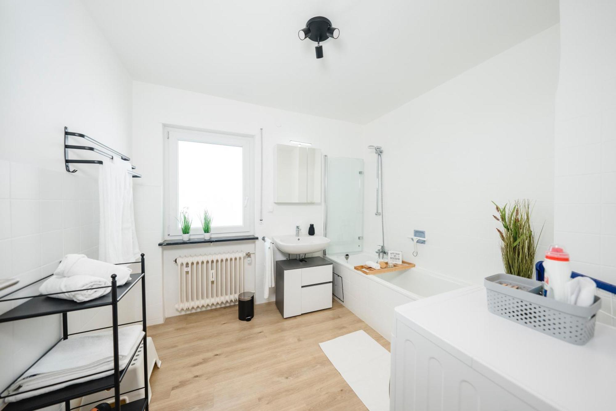 Stadtrand Oase Karlsruhe Mit Balkon Экстерьер фото
